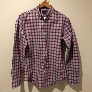 J. Crew Plaid Long Sleeve Button Down (NWT)